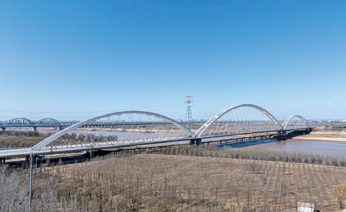 Jinan Yellow River Qilu Bridge Projekt nimmt vollständig die Arbeit wieder auf