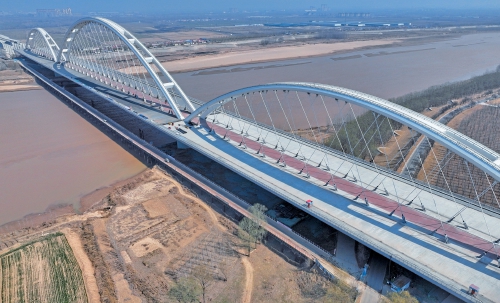 黄河齐鲁大桥预计年底通车