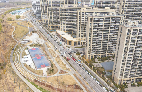 New Community Landscape Park Added in Ji’nan West Urban Area