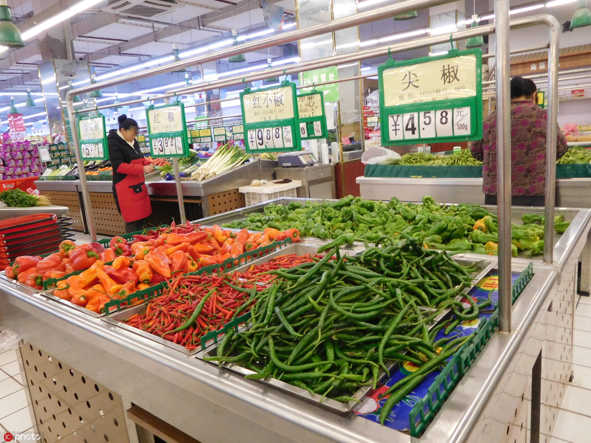 全市蔬菜价格止降回升