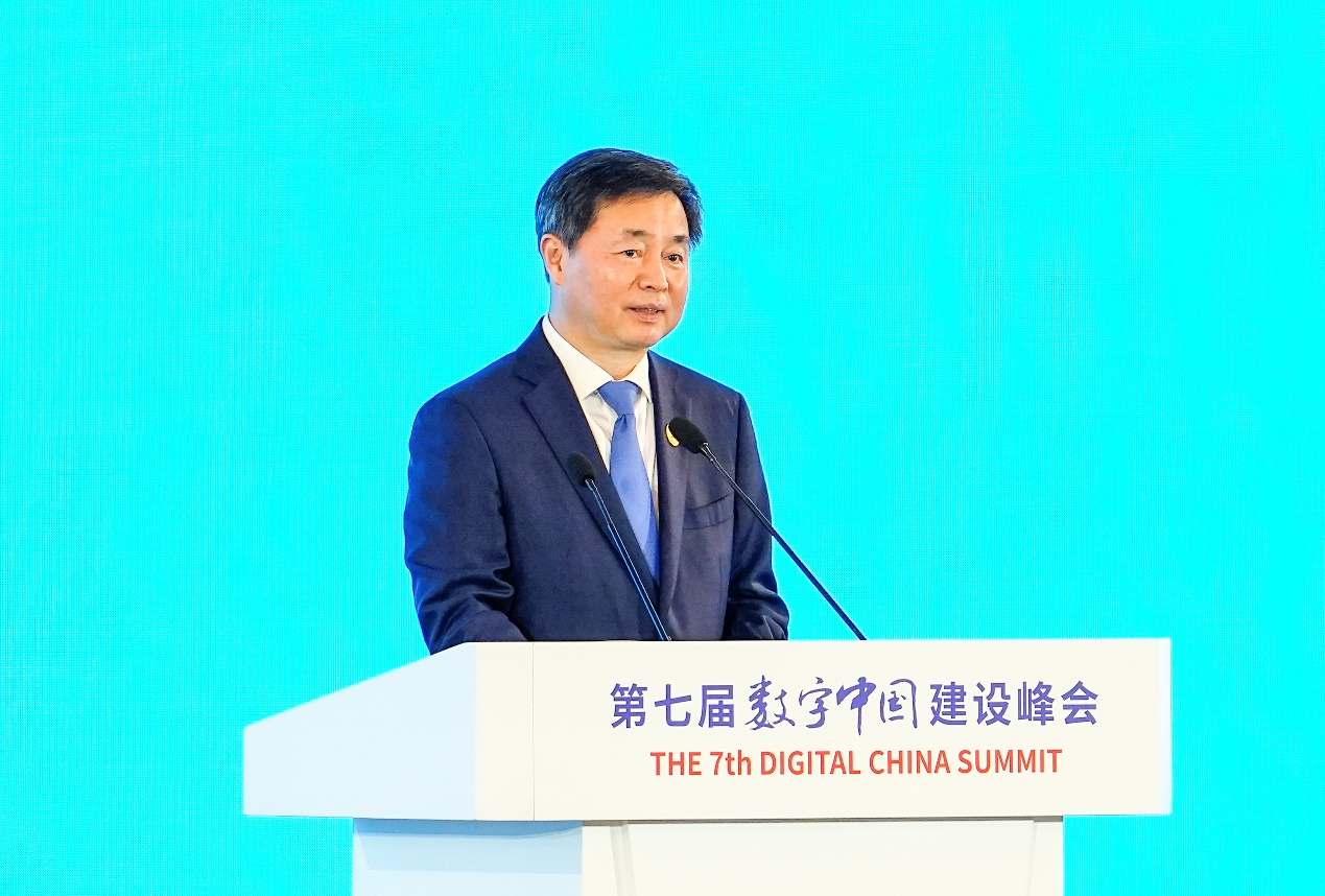 数字中国建设会议丨中国电信董事长柯瑞文：发展新质生产力，加快推进数字中国建设