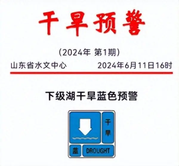 6月上旬平均降水量1.3毫米 山东发布干旱预警
