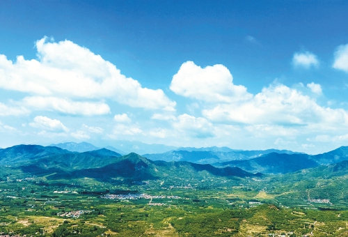 泉城雨后景如画