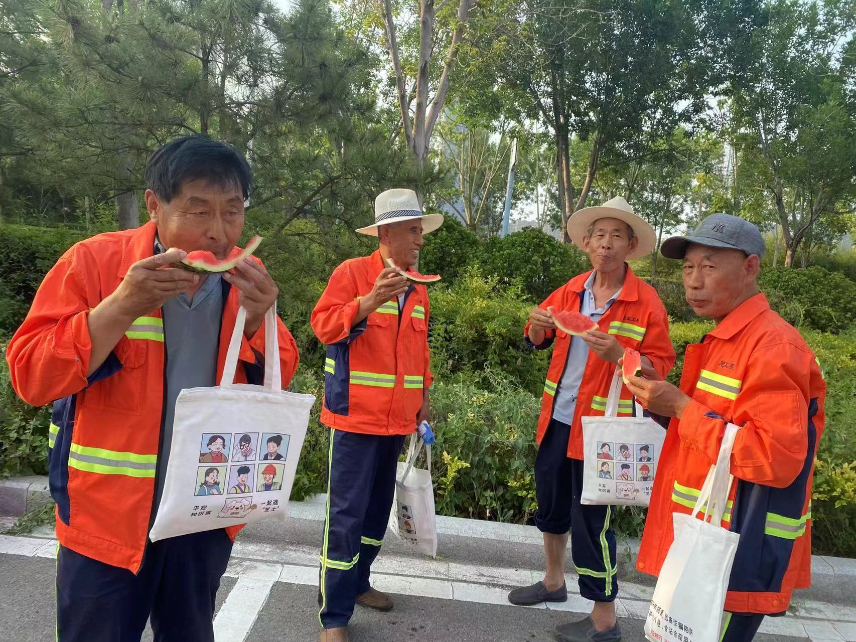 平安银行东营分行开展“传递清凉与守护，守住自己钱袋子”宣传活动