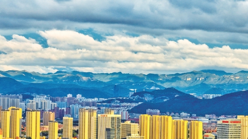 泉城济南 雨后如画