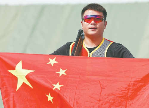 山东健儿突破历史 齐迎多向夺银,创造中国男子飞碟奥运最佳战绩