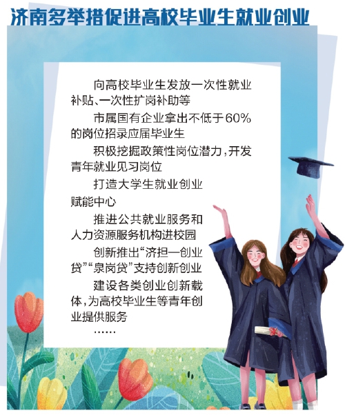 高校毕业生规模再创历史新高,济南支持创新创业和多渠道就业