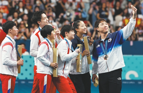 “莎头”组合击败朝鲜“神秘之师” 刘诗雯的遗憾补上了