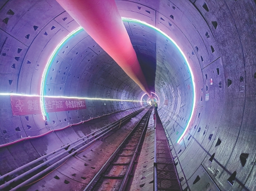 项目强省会｜济南轨交8号线邢青区间单线盾构贯通 较计划时间提前1个月