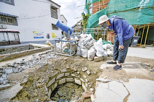 昔日太乙泉重现 与小王府池子仅有“一步之遥”