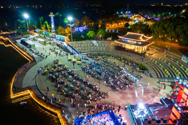 中 장쑤 싱화, 여름 소비 심리 달구는 ‘야간경제’