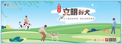 讲文明树新风公益广告：文明养犬