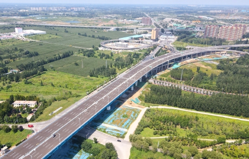 G104京岚线济南黄河公路大桥配套设施安装