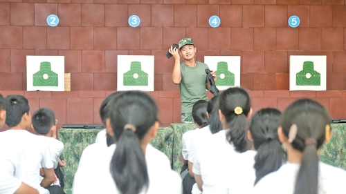 2024年济南市中小学师生军事体验活动 让国防教育走新又走心