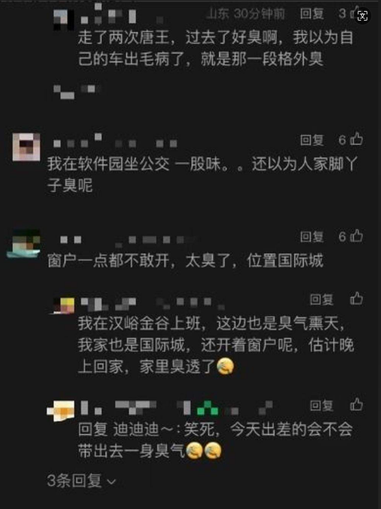 济南部分城区空气有异味 城管部门回应：已安排人员调查