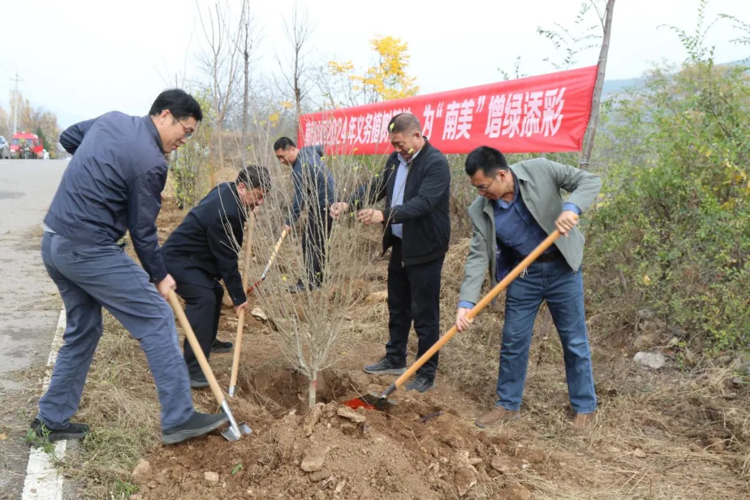 履行义务植树 共建大美南山 