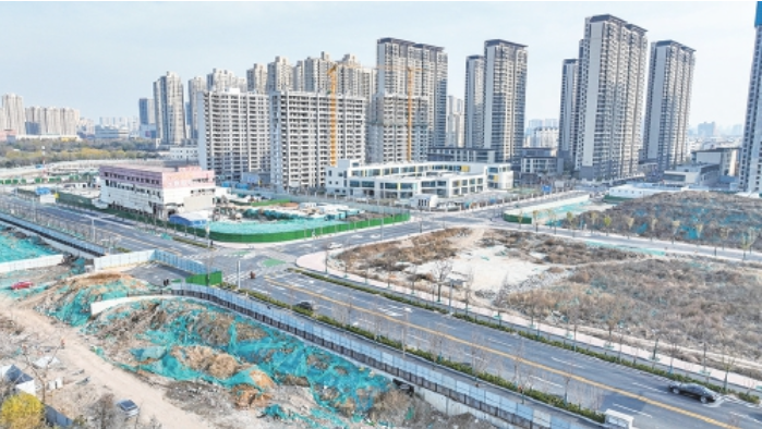 济南北湖片区新建改建多条道路交通路网逐步完善