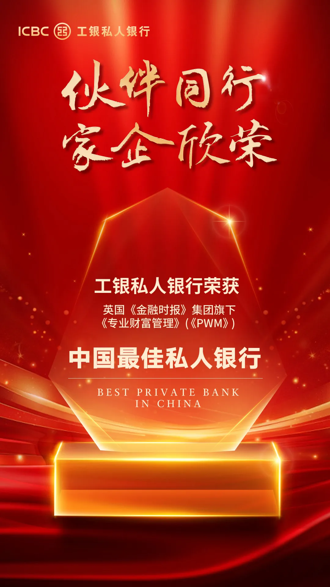 工银私人银行再获大奖