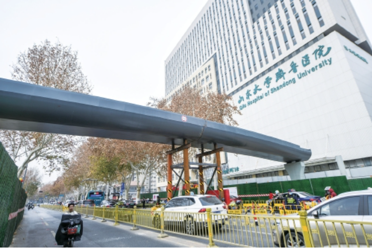 济南文化西路两座过街天桥规划公示，其中一座造型让你想不到