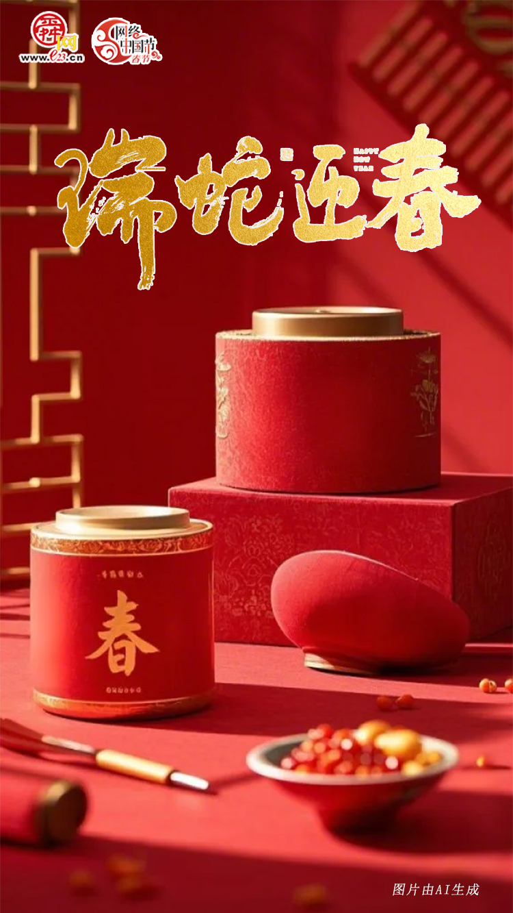 AI海报｜巳巳如意！春节快乐