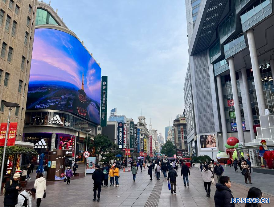 이번 주말 여기 어때?...中 상하이 난징루, 한국 관광객 핫플로 급부상