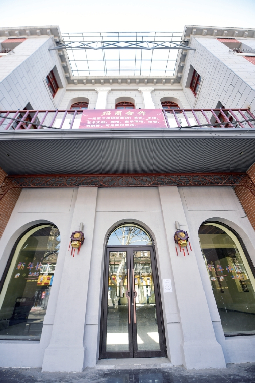 济南老商埠隆祥布店旧址修缮