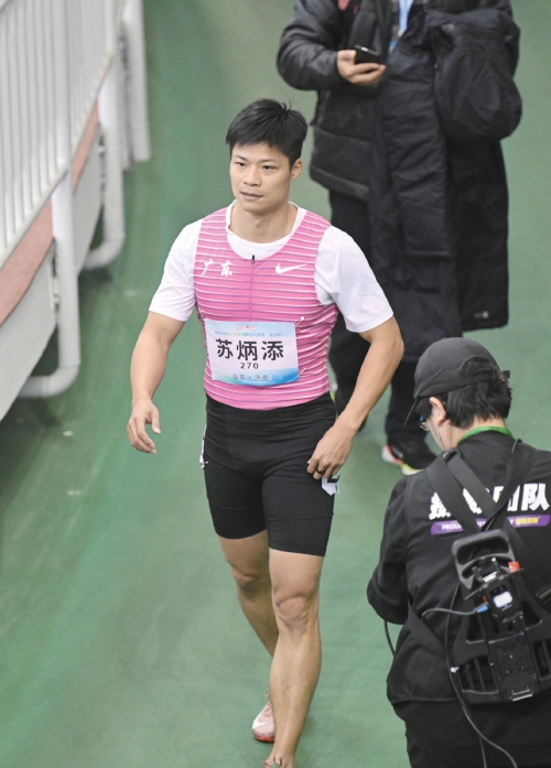 6秒65！苏炳添在济南复出，全运年赛季首秀夺冠