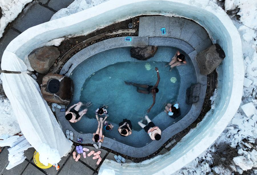 中 동북 지역 '빙설+온천' 체험...입소문 타고 외국인까지 인기몰이