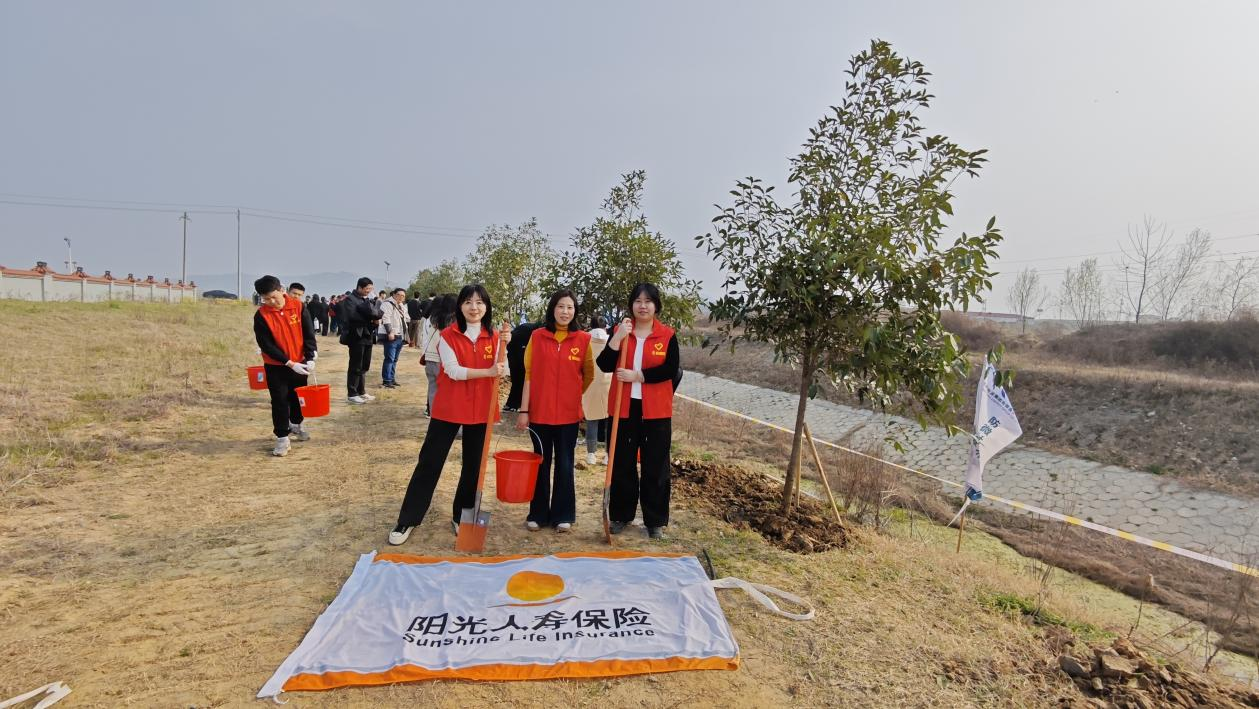 阳光人寿各机构“花式”添绿 绘就生态公益新图景