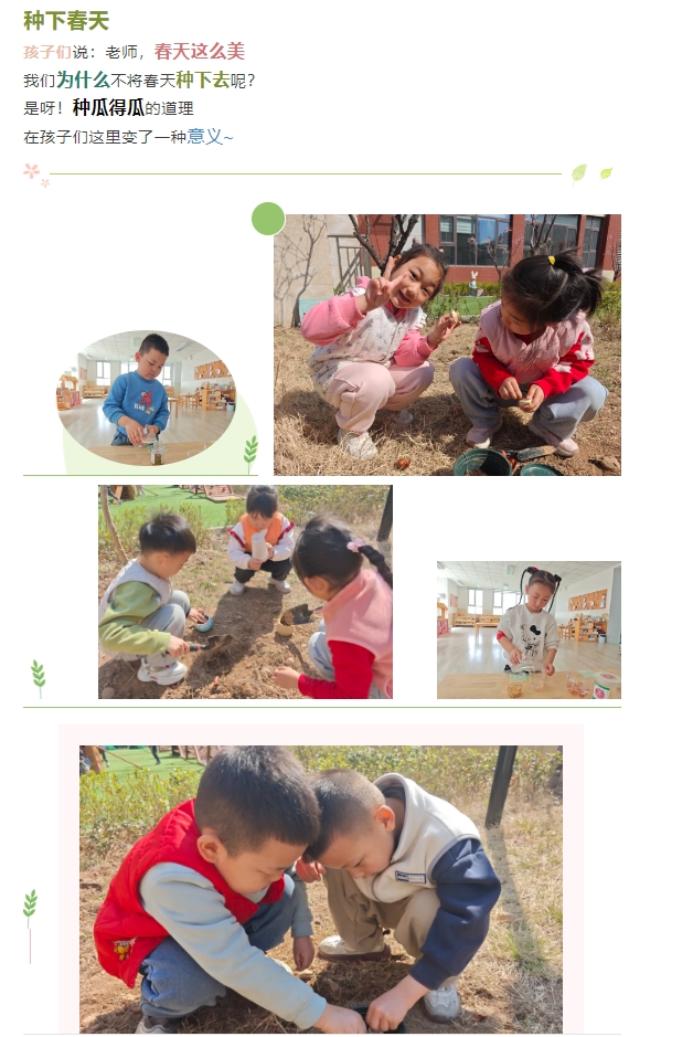 【班本课程】我与春天的一幕幕——文贤幼儿园中一班班级主题活动