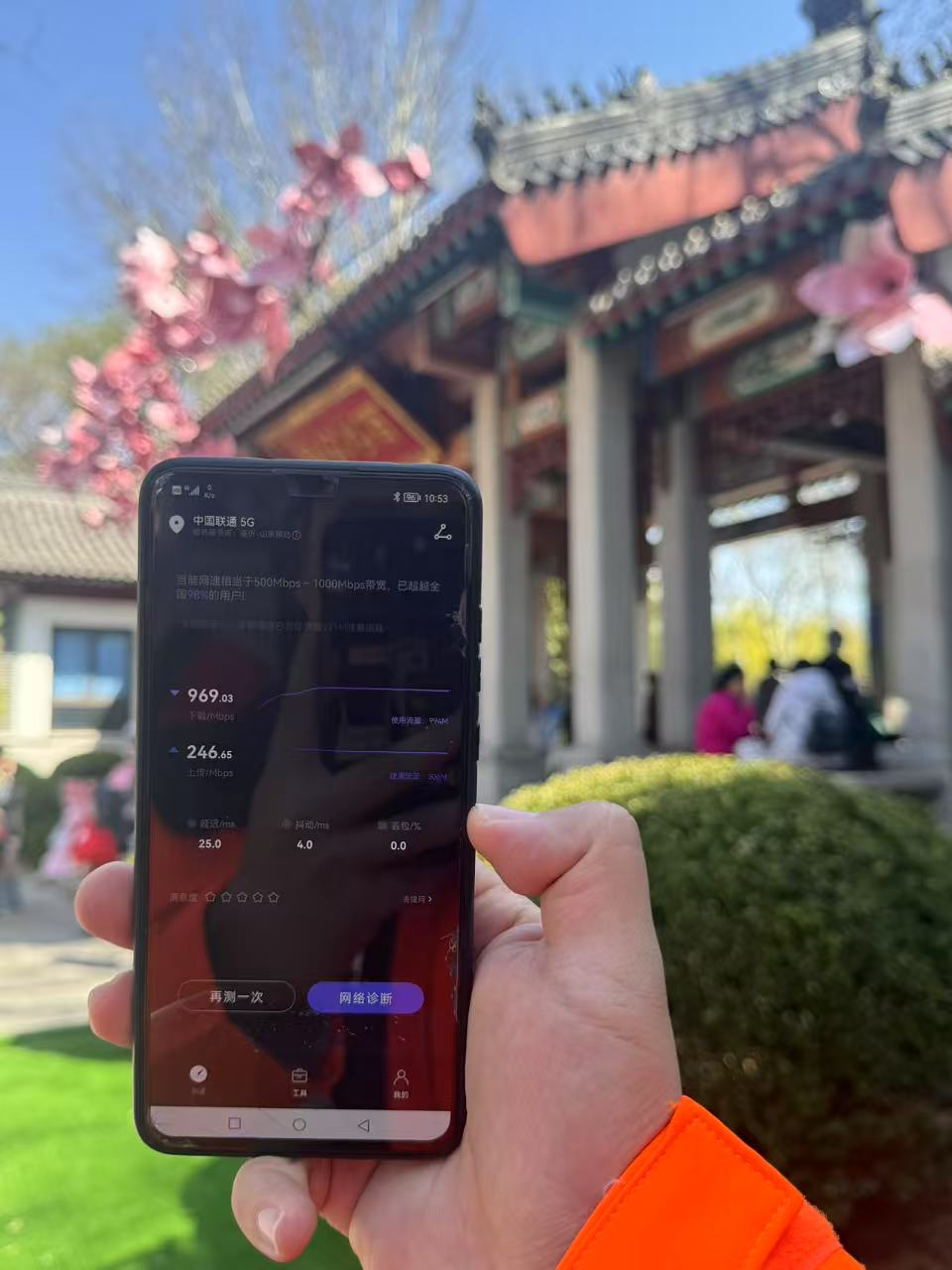 泉城春讯织就千兆网 青春匠心联通万树花