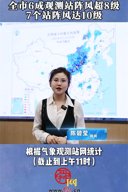 非必要不出门！大风橙色预警信号仍在生效中！