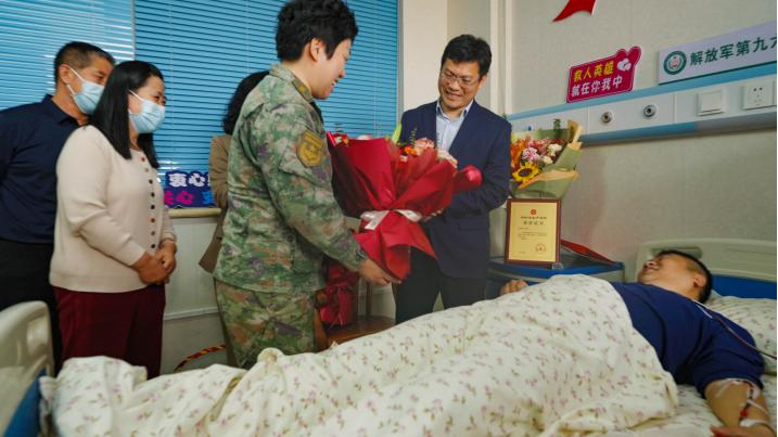 血脉相连大爱相“髓” 王寿月成功捐献造血干细胞