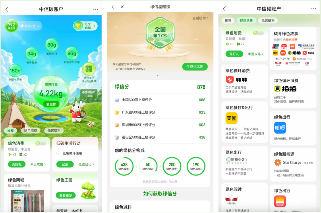 中信碳账户3周年:共创碳普惠行业标准 焕发可持续消费潜能