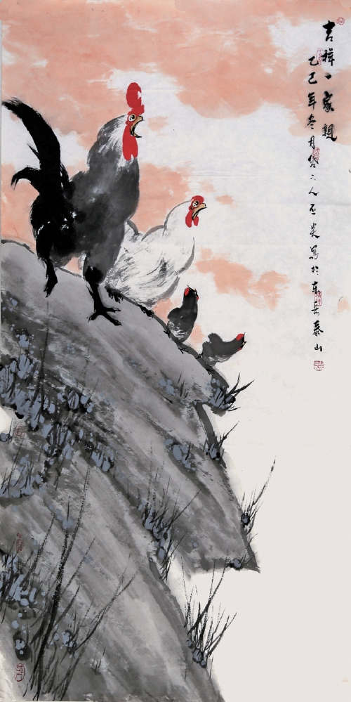 泉绘画，走进海右名家的水墨世界