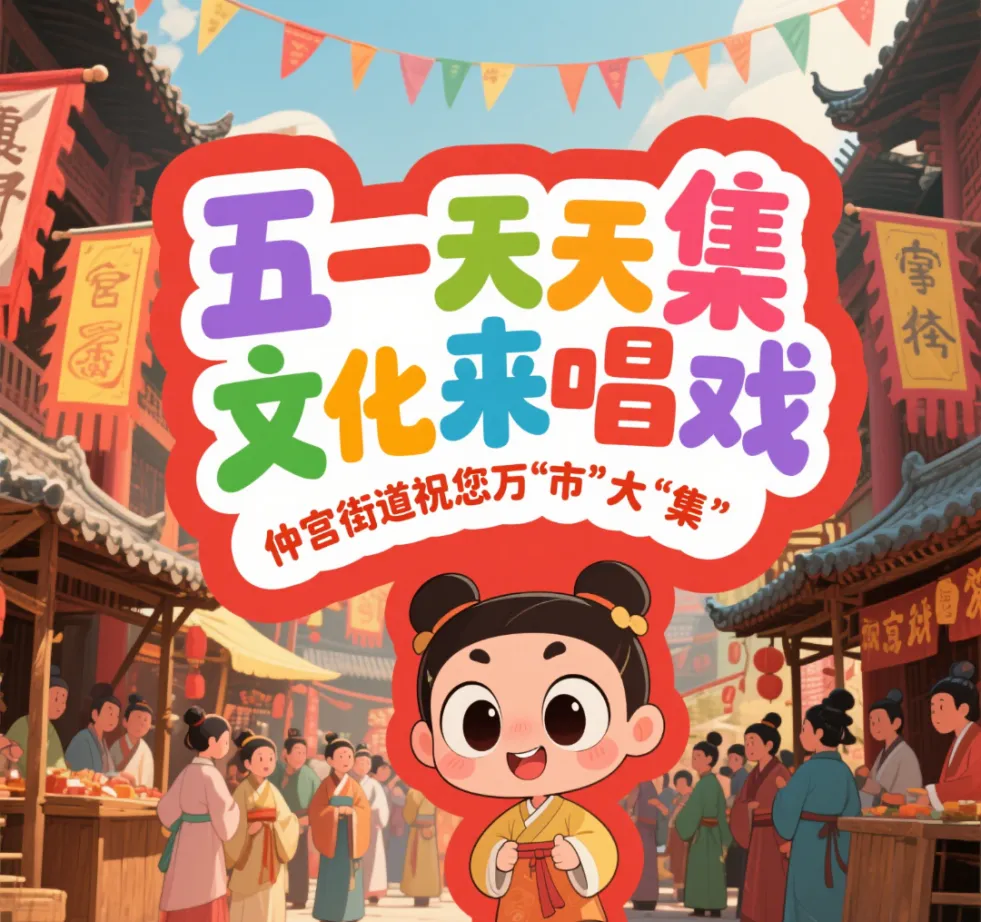 仲宫大集开锣！赶集、听戏，你准备好了吗？