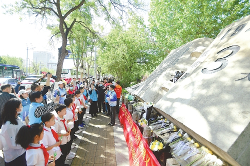 纪念“五三惨案”97周年 济南第27次试鸣防空警报