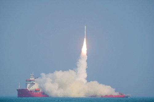 谷神星一号海射型遥五运载火箭发射成功 一箭四星背后，山东产业链彰显硬实力