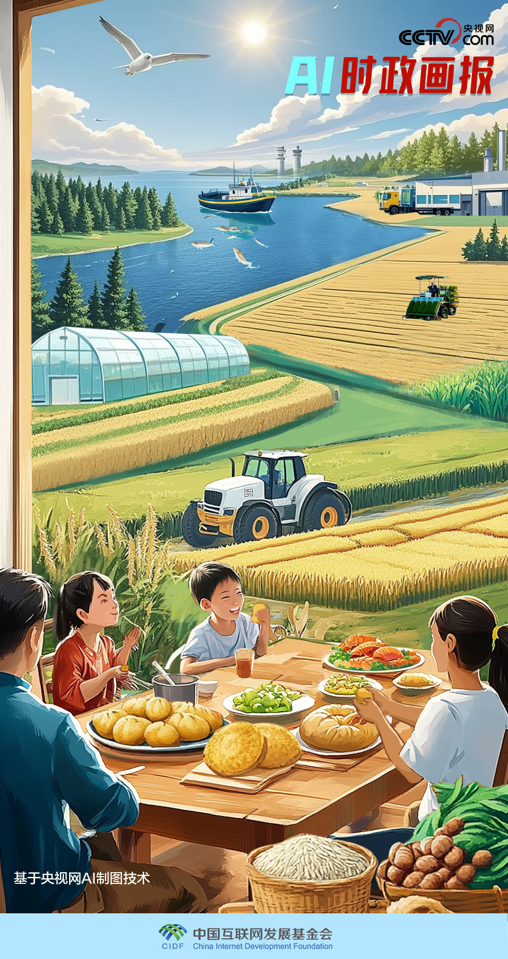 AI时政画报｜大农业的路子宽又阔