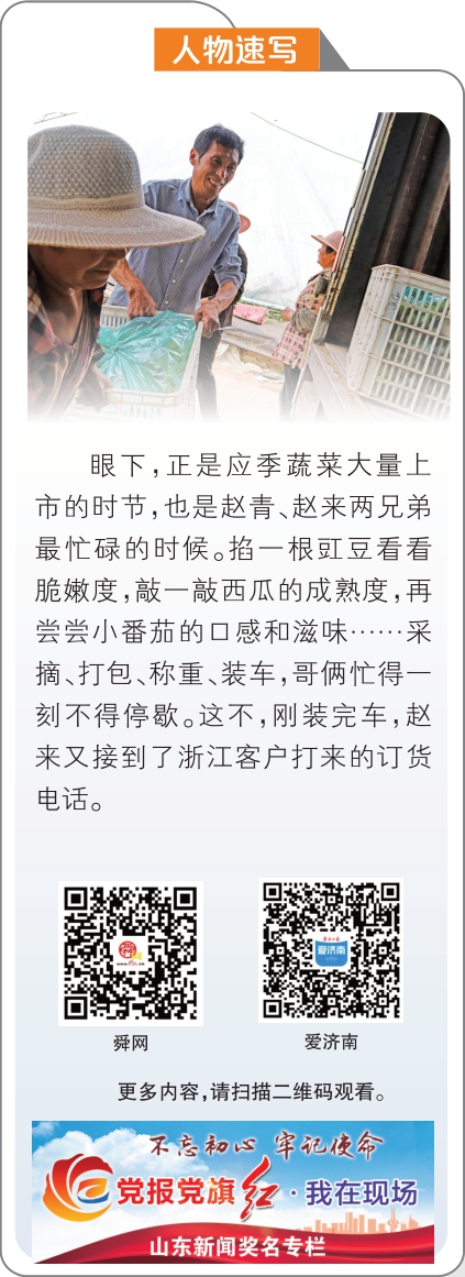融媒·画像丨昔日骑自行车卖菜的哥俩，如今智慧大棚里种菜的专家——菜农新传