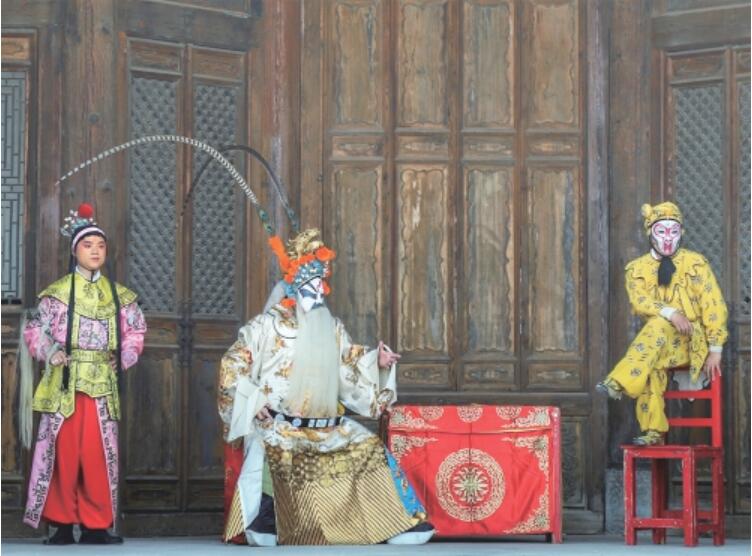 这个端午在百年古村看大戏