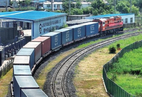 中欧班列第110000列昨从山东发出