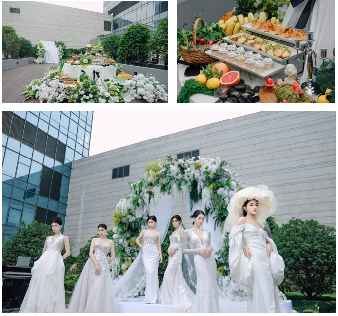 绿意作证，爱意满溢：济南鲁能希尔顿酒店及公寓与天源创意婚礼公司联手打造“天悦希境”夏日户外婚礼沙龙