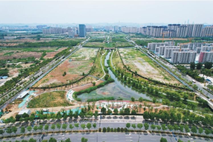 项目强省会｜济南龙脊河公园改造工程有序推进，预计7月中旬以崭新面貌开放