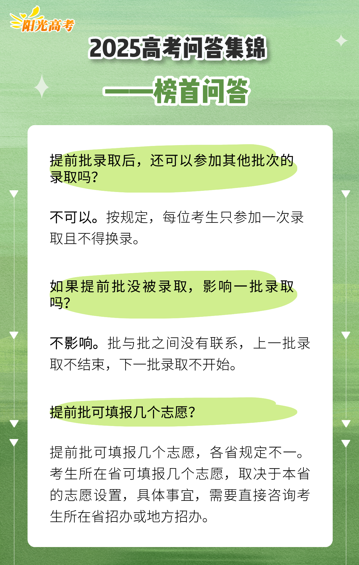 @高考生，出分了！填报志愿前先了解这些问题