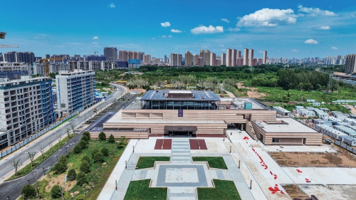 济南大辛庄考古遗址公园项目一期全貌初步显现