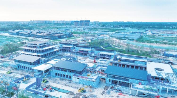 济南起步区首个商业街区初揭面纱