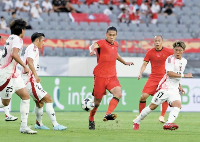 国足VS中国香港队 志在进球，全取3分！