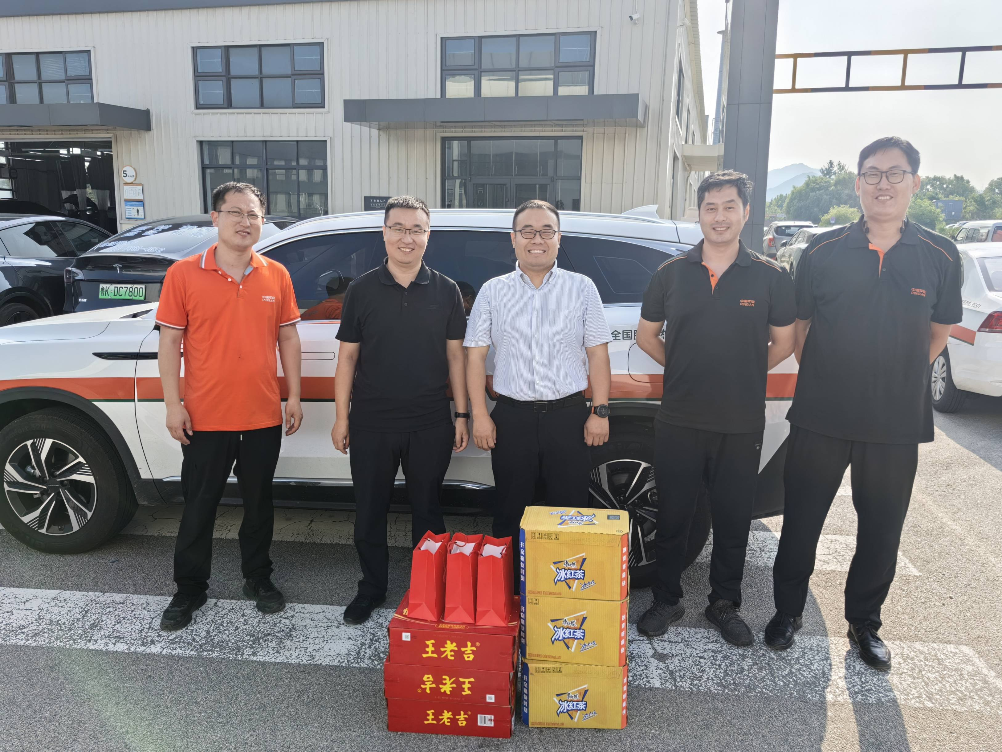 平安产险威海中心支公司：情系一线查勘人员，清凉慰问共筑服务暖心墙