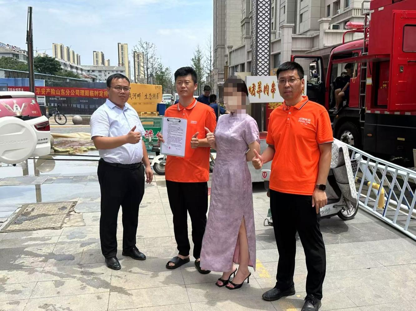 暴雨中的“平安速度”：平安产险菏泽中心支公司2小时极速赔付